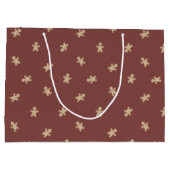 クリスマス・ジンジャーブレッド・ボーイ ラージペーパーバッグ (裏面)