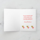 クリスマス・スウィート・ハートズ・フォー・ウィザーズ シーズンカード (内部)