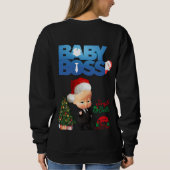 クリスマス スウェットシャツ (裏面)