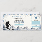 クリスマス スキー ホリデー ギフト券 (正面)