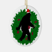クリスマス・スクアチン セラミックオーナメント (右)