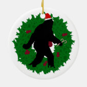 クリスマス・スクアチン セラミックオーナメント (裏面)