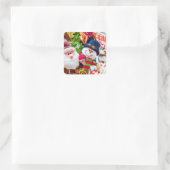 クリスマス スクエアシール (バッグ)