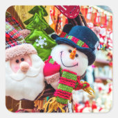 クリスマス スクエアシール (正面)