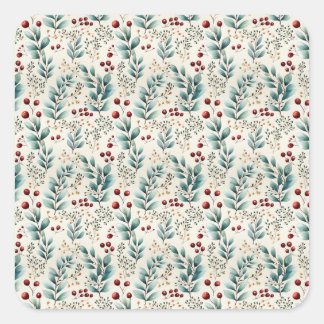 クリスマス スクエアシール