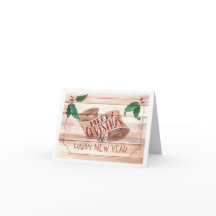 クリスマス スクロール カード