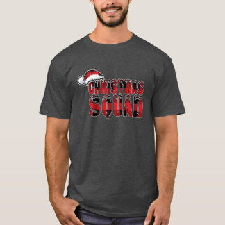 クリスマス スクワッド 冬 12月 パターン クリスマス Tシャツ
