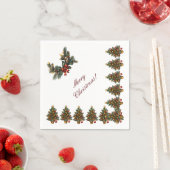 クリスマス スタンダードカクテルナプキン (インサイチュ)