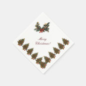 クリスマス スタンダードカクテルナプキン (角)
