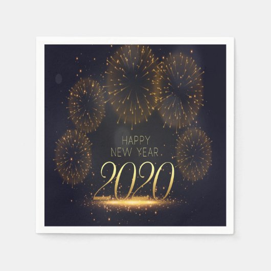 クリスマス スタンダードカクテルナプキン (正面)