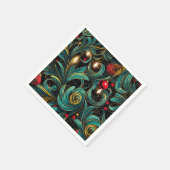 クリスマス スタンダードカクテルナプキン (角)