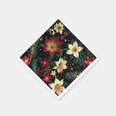 クリスマス スタンダードカクテルナプキン (角)