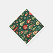 クリスマス スタンダードカクテルナプキン (角)