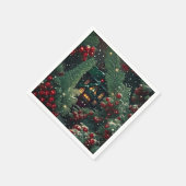 クリスマス スタンダードカクテルナプキン (角)