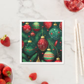 クリスマス スタンダードカクテルナプキン (インサイチュ)