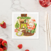 クリスマス スタンダードカクテルナプキン (インサイチュ)