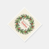 クリスマス スタンダードカクテルナプキン (角)