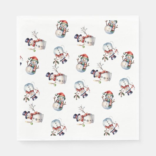 クリスマス スタンダードランチョンナプキン (正面)