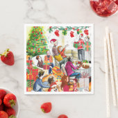 クリスマス スタンダードランチョンナプキン (インサイチュ)