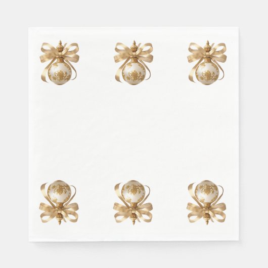 クリスマス スタンダードランチョンナプキン (正面)