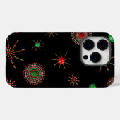 クリスマス・スターバースト Case-Mate iPhoneケース (裏面 (横))