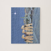 クリスマス・スター ジグソーパズル (縦)