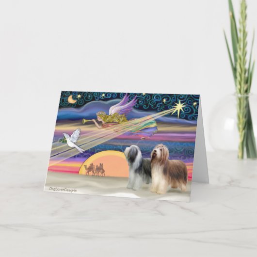 クリスマス·スター-ビード·コリーズ(2) シーズンカード (正面)