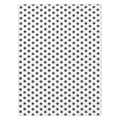 クリスマス スター ポテト プリント パターン テーブルクロス (正面)