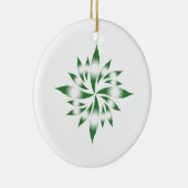 クリスマス·スター#4 セラミックオーナメント (右)