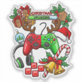 クリスマス ステッカー シール (正面)
