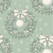 クリスマス ステッカー 緑 シール (正面)