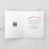 クリスマス、ステージ、Sonrのくるみ割り カード (内部)