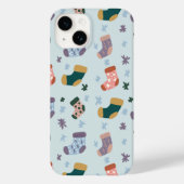 クリスマス ストッキング スマホケース Case-Mate iPhoneケース (裏面)