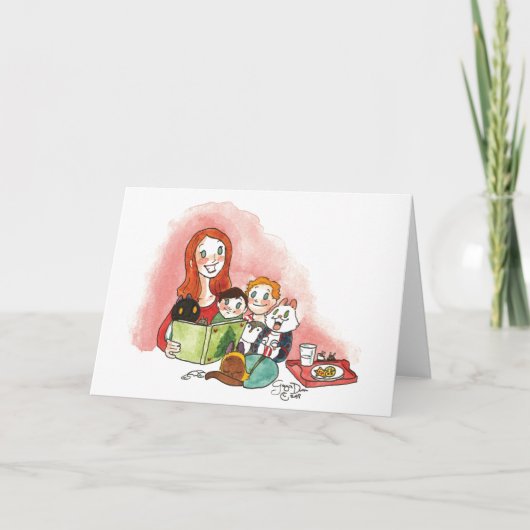 クリスマス・ストーリータイムカード カード (正面)