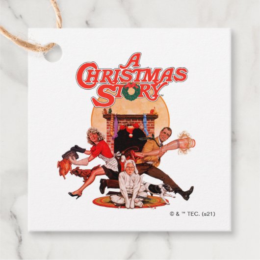 クリスマス・ストーリー・ポスター・アート フェイバータグ (正面)