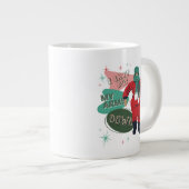 クリスマス・ストーリー – 腕が下がらない ジャンボコーヒーマグカップ (正面右)