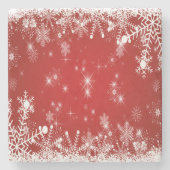 クリスマス ストーンコースター (正面)