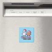 クリスマス スナック部 ミルクとクッキー マグネット (インサイチュ (食洗機))