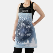 クリスマス·スノーウィー·フェアリー·ターレファンタジー·フォレスト20XX エプロン (インサイチュ)