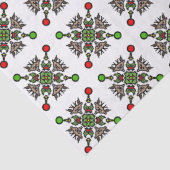 クリスマス スノーフレーク マンダラ 薄葉紙 (詳細)