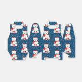 クリスマス・スノーベア フェイバーボックス (折り畳みなし)