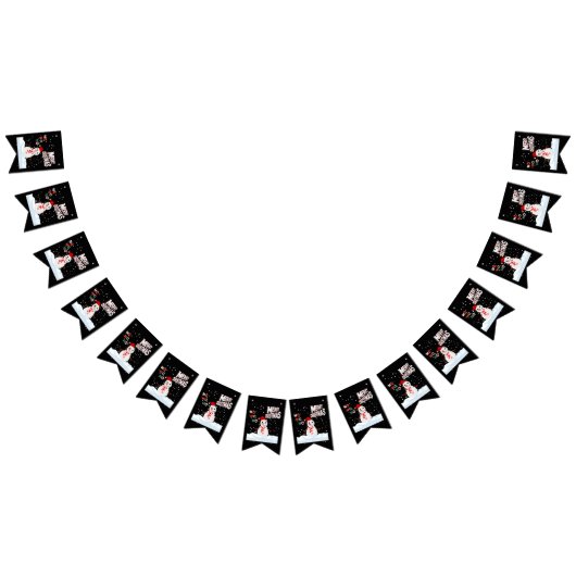 クリスマス スノーマン バンティング バナー (全)