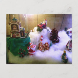 クリスマス・スノー・ビレッジ～はがき ポストカード