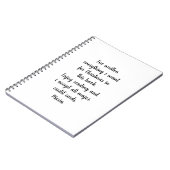 クリスマス スパイラル ノートブック 願い事すべて書き込み (左側)