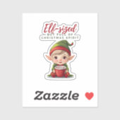 クリスマス・スピリット・ビニール・ステッカー、ホリデー シール (シート)