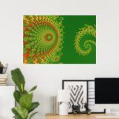 クリスマス・スピロールのポスター ポスター (ホームオフィス)