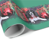 クリスマス-スプリンガー-ルーシー ラッピングペーパー (ロールコーナー)