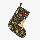 クリスマス スモールクリスマスストッキング (正面 (吊り時))