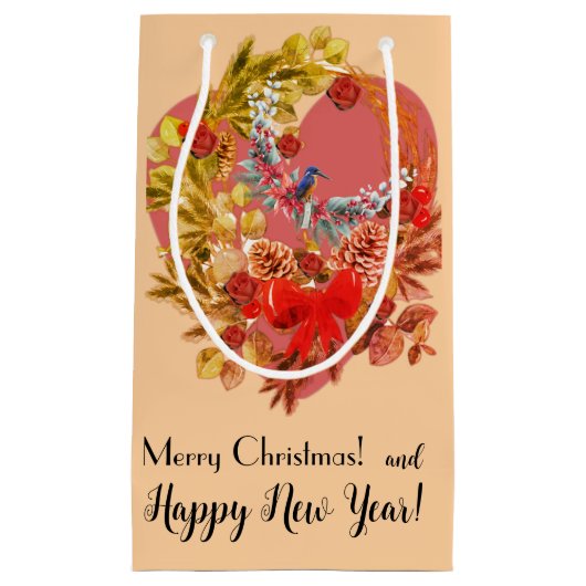 クリスマス スモールペーパーバッグ (正面)