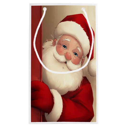 クリスマス スモールペーパーバッグ (裏面)